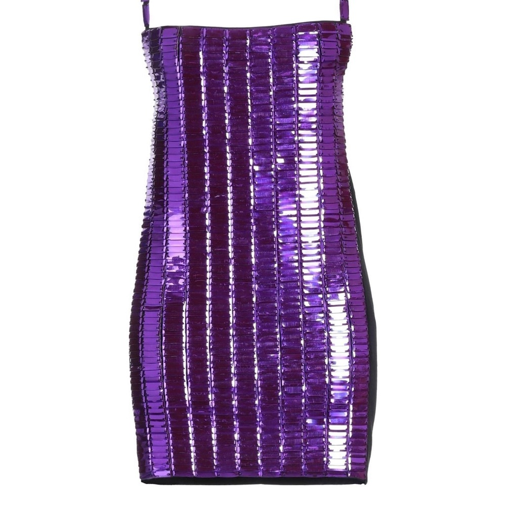 The Attico Square Neck Minidress
